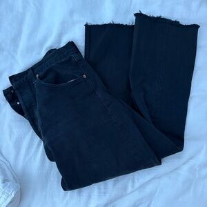 Levi’s 501 Vintage Black Frayed Hem Jeans